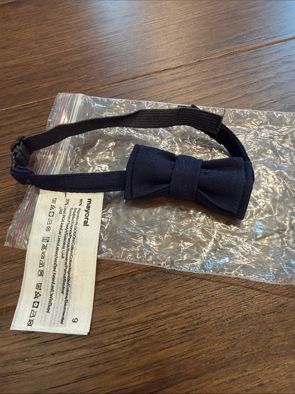 Mayoral Baby/Toddler Blue Bow Tie 0-24 Months - C52-082